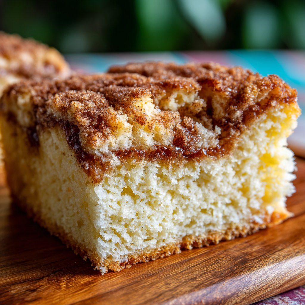Sourdough Discard Coffee Cake