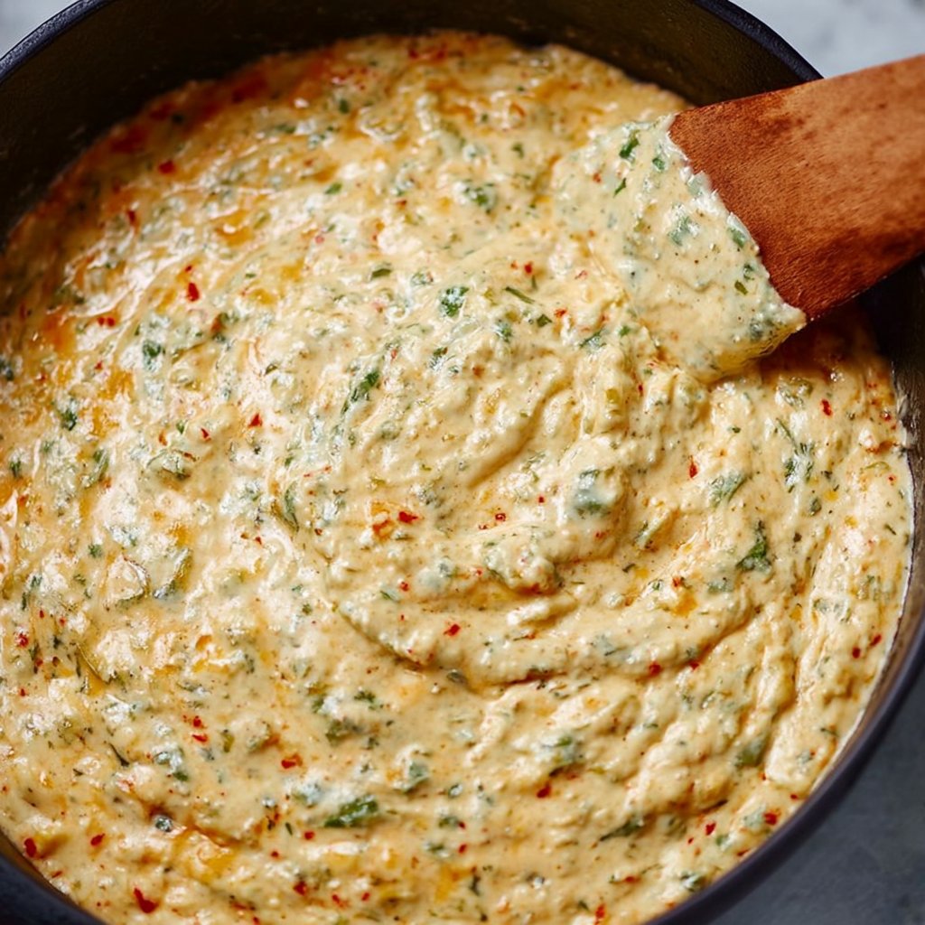 Creamy Cheesy Green Chile Dip