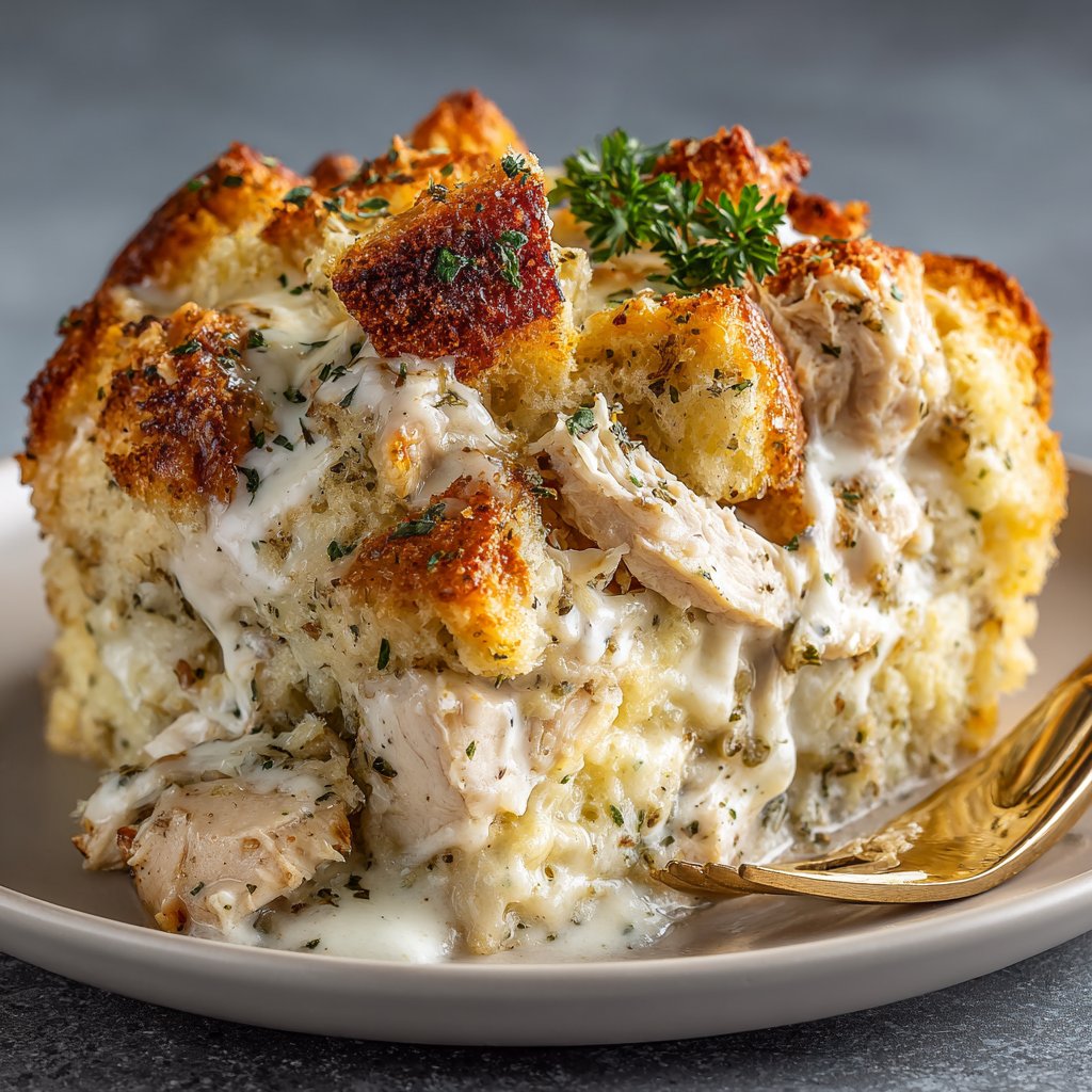 Dolly's Chicken and Stuffing Casserole