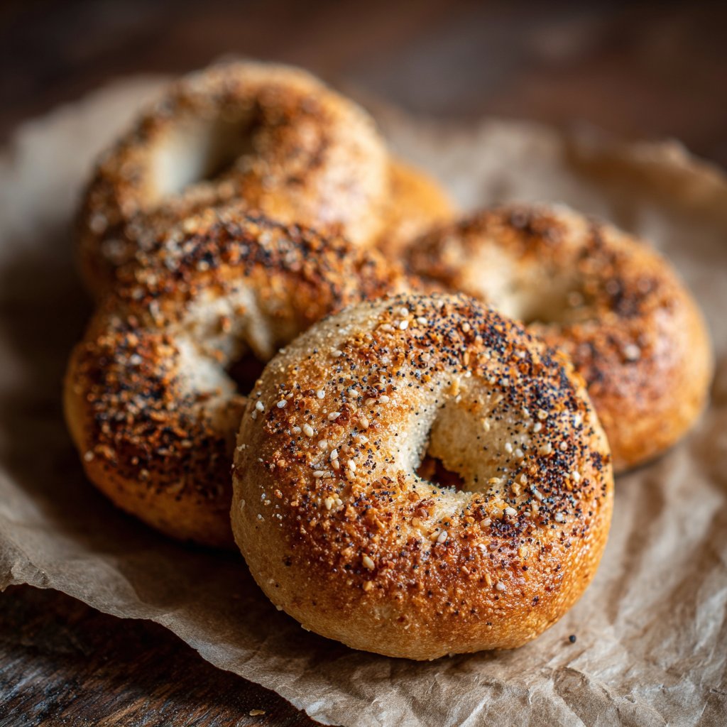 Homemade Sourdough Discard Bagels