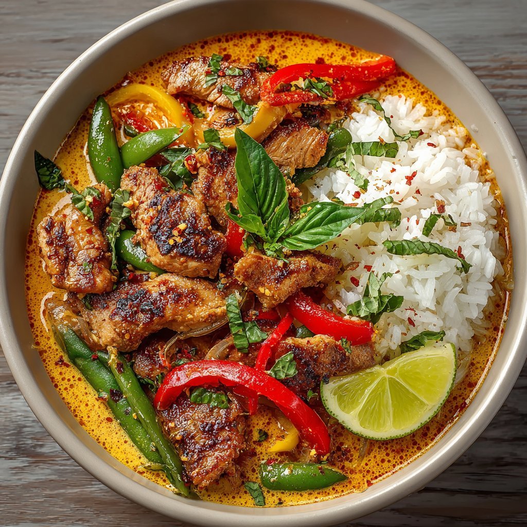 Creamy Thai Red Curry Chicken Bowls: An Amazing Ultimate Recipe
