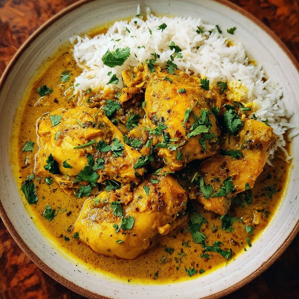 Crockpot Chicken Thigh Curry