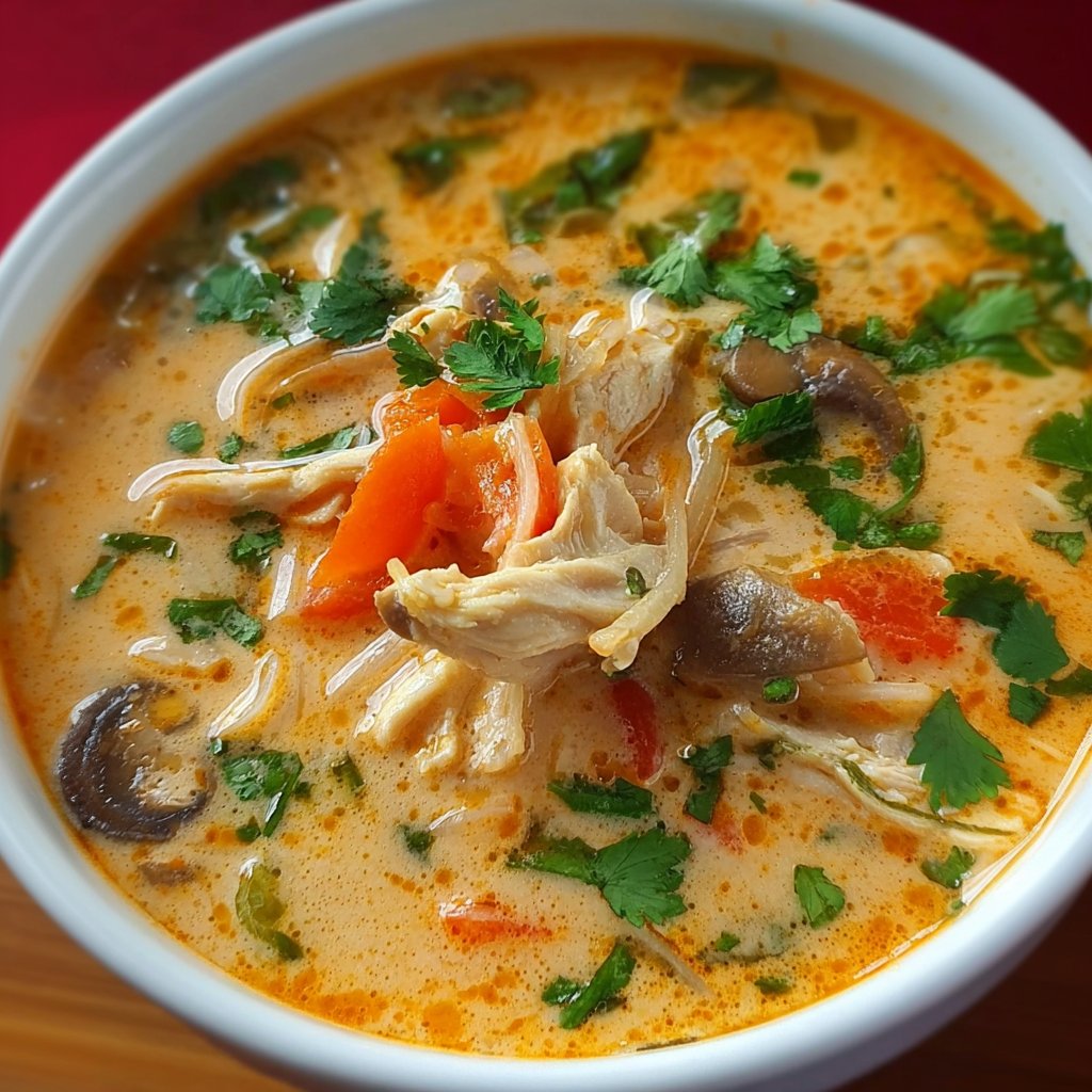 Better Than Takeout Thai Chicken Soup