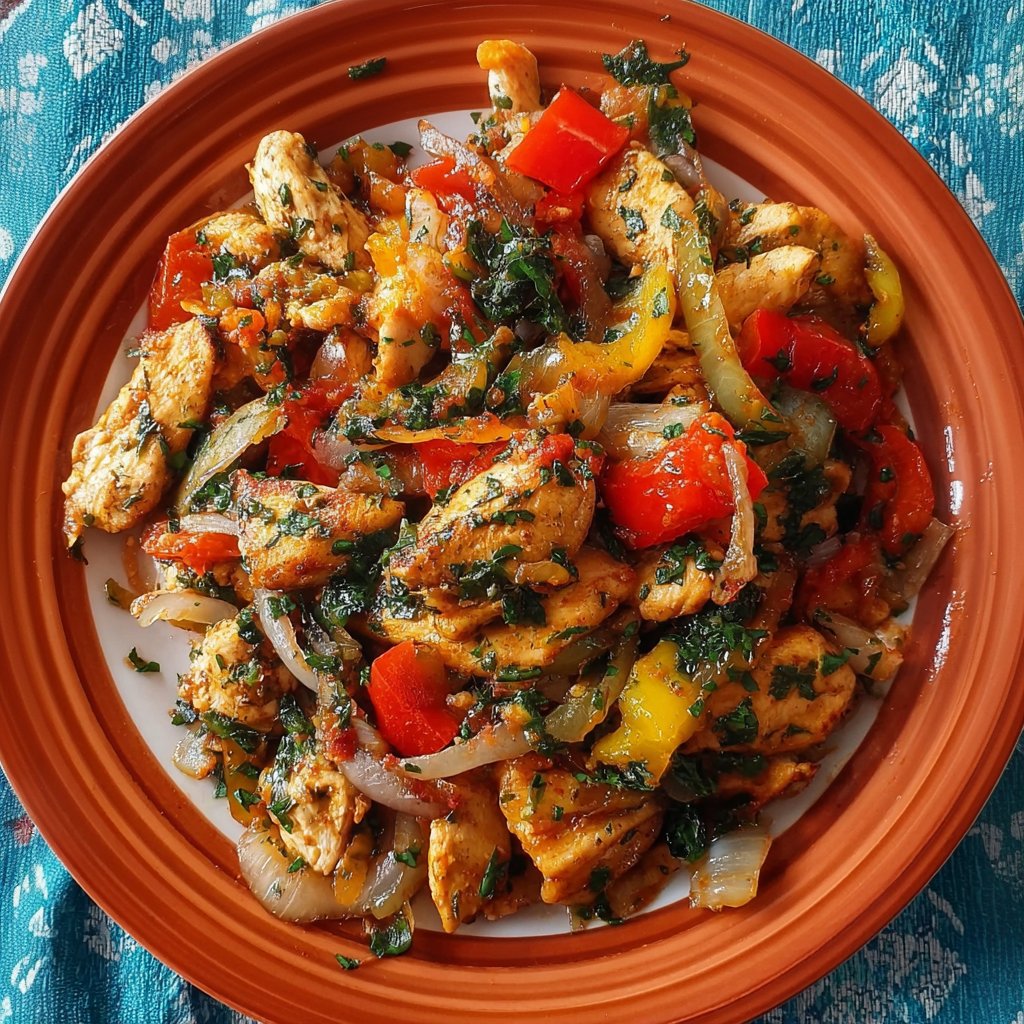 Mediterranean Chicken Stir Fry Recipe