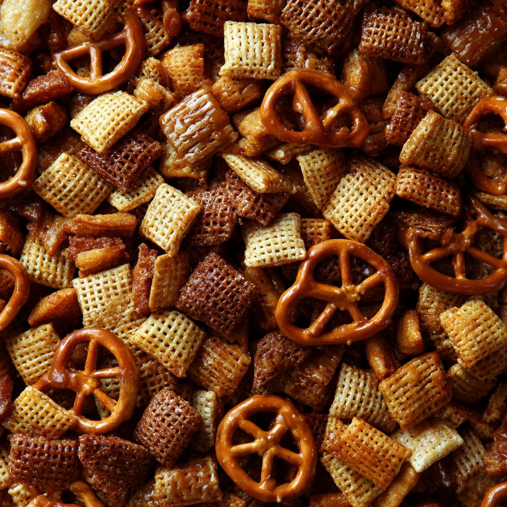 Pumpkin Spice Caramel Chex Mix