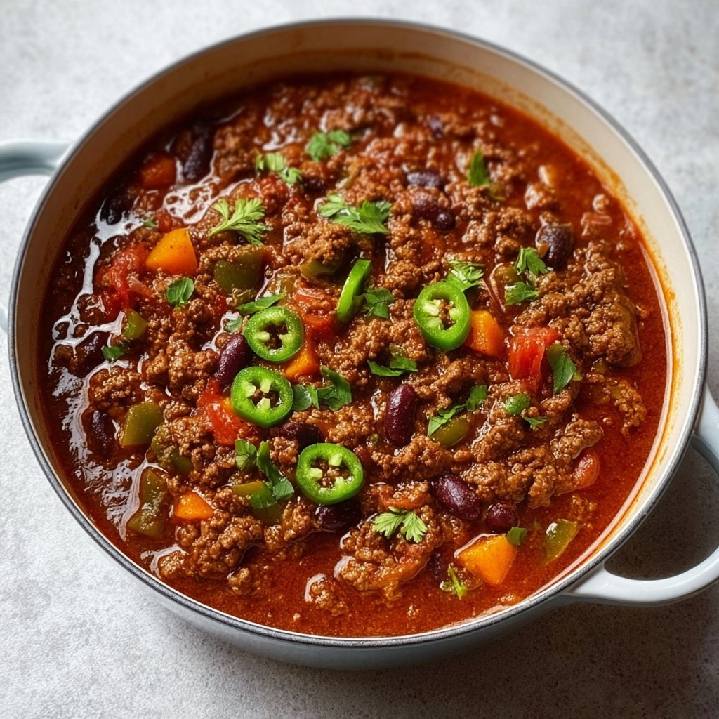 Classic Beef Chili: An Incredible Ultimate Recipe