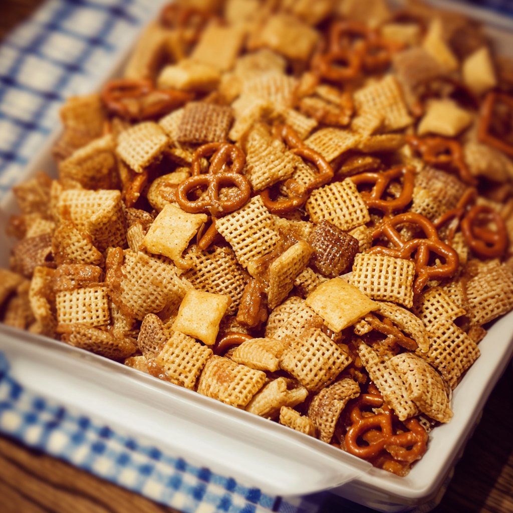 Caramel Chex Mix Recipe