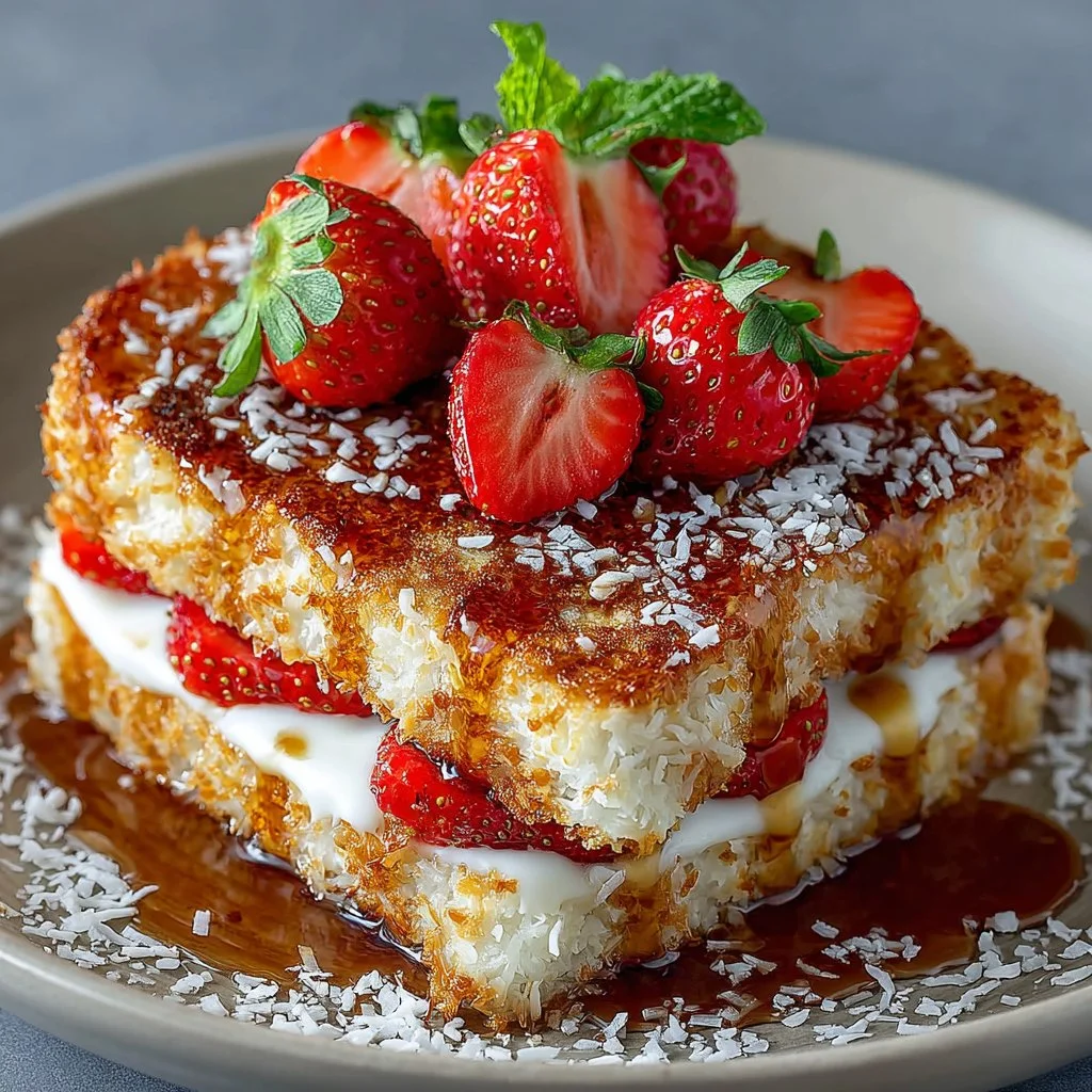 Coconut Crusted French Toast