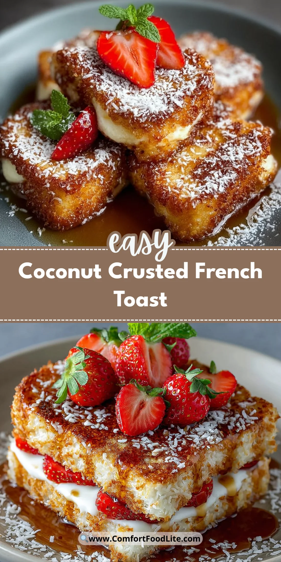 Coconut Crusted French Toast