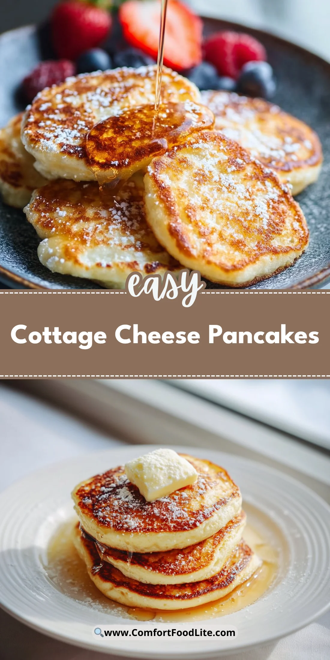 Cottage Cheese Pancakes