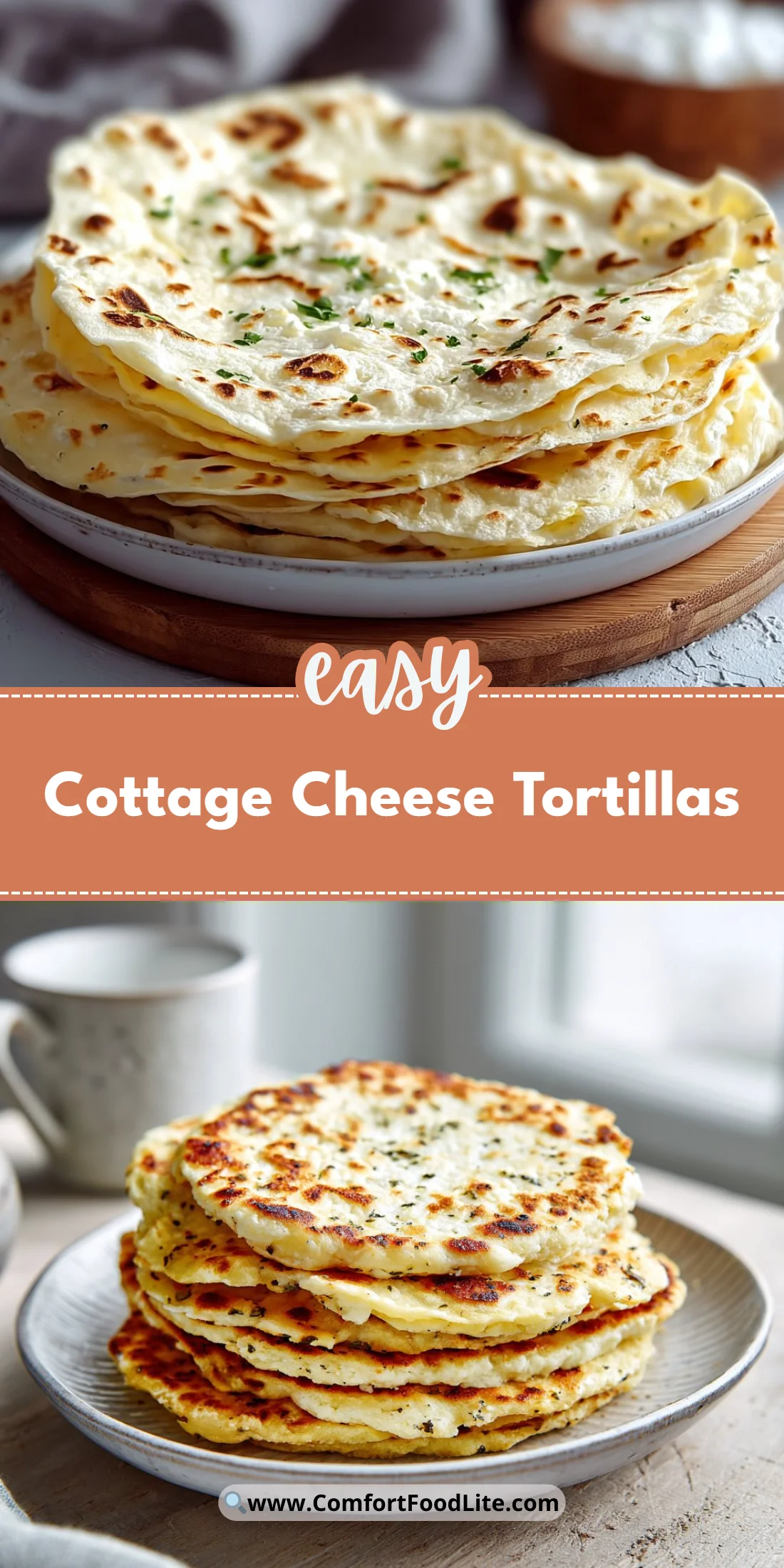 Cottage Cheese Tortillas