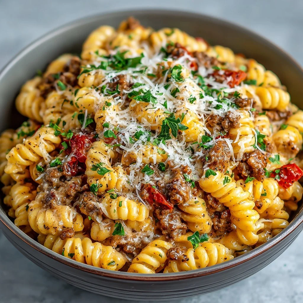 Creamy Ground Beef Pasta: An Incredible Ultimate Recipe for 4