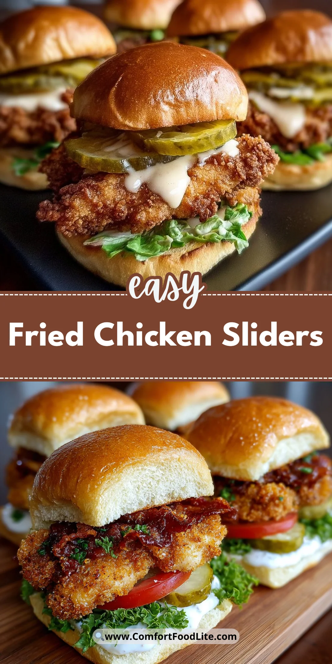 Fried Chicken Sliders