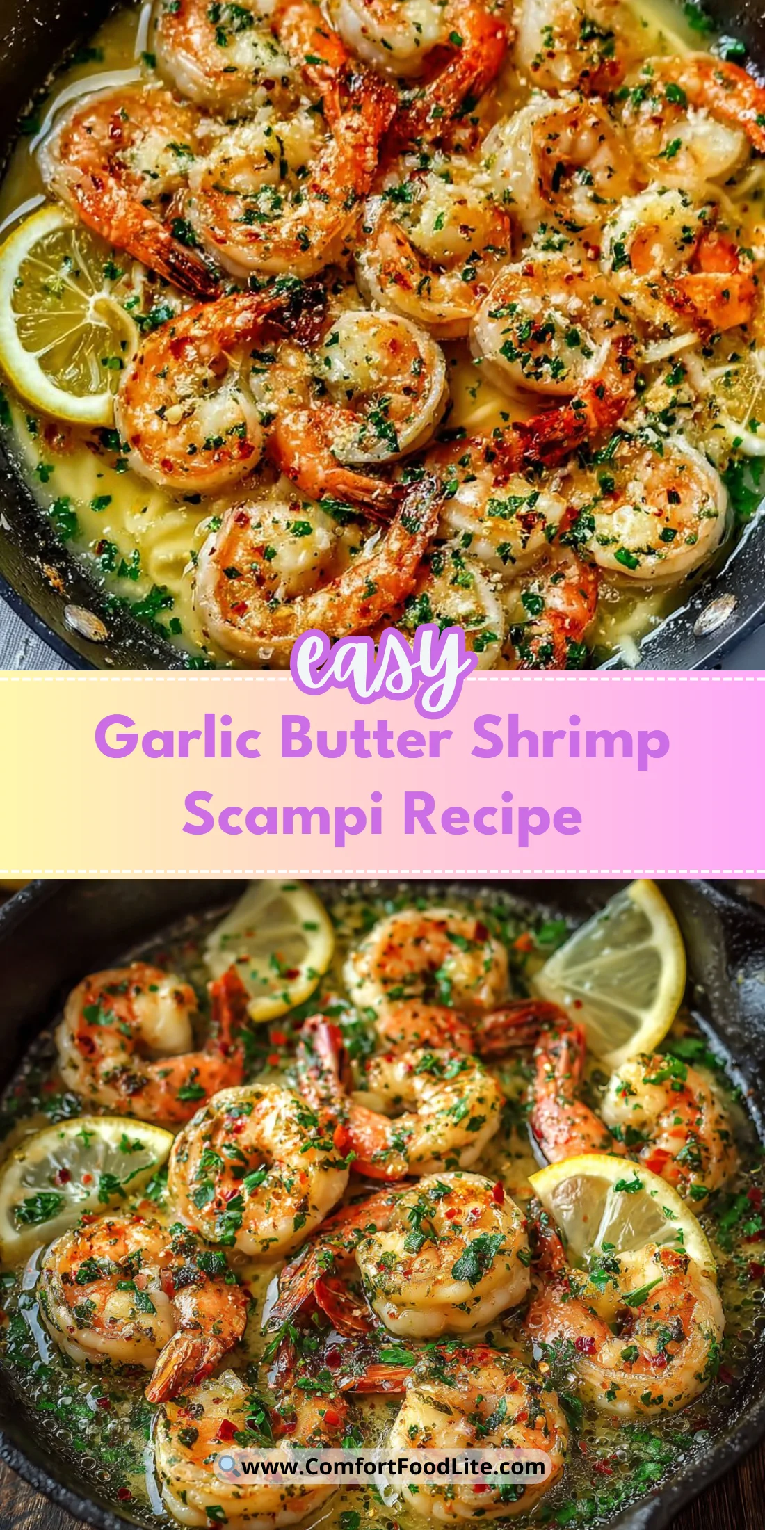 Garlic Butter Shrimp Scampi Recipe