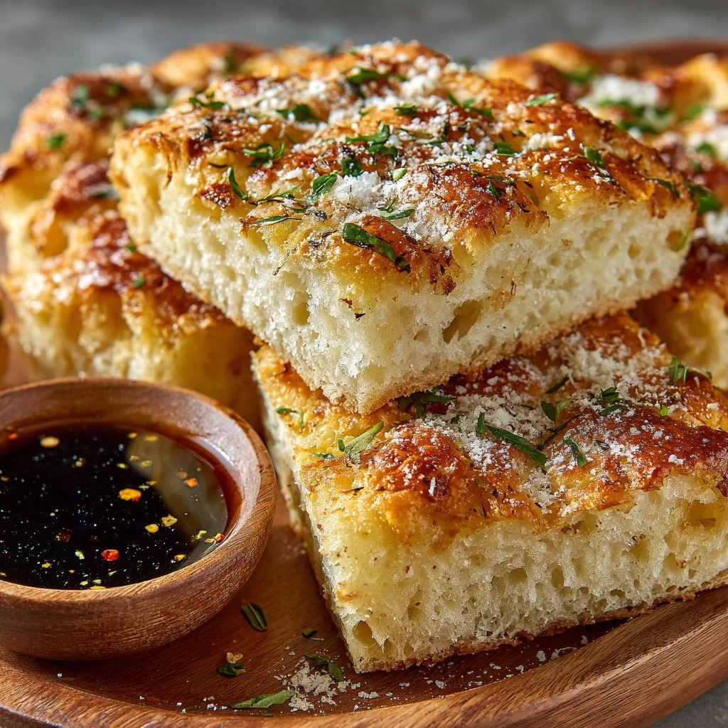 Garlic Parmesan Focaccia