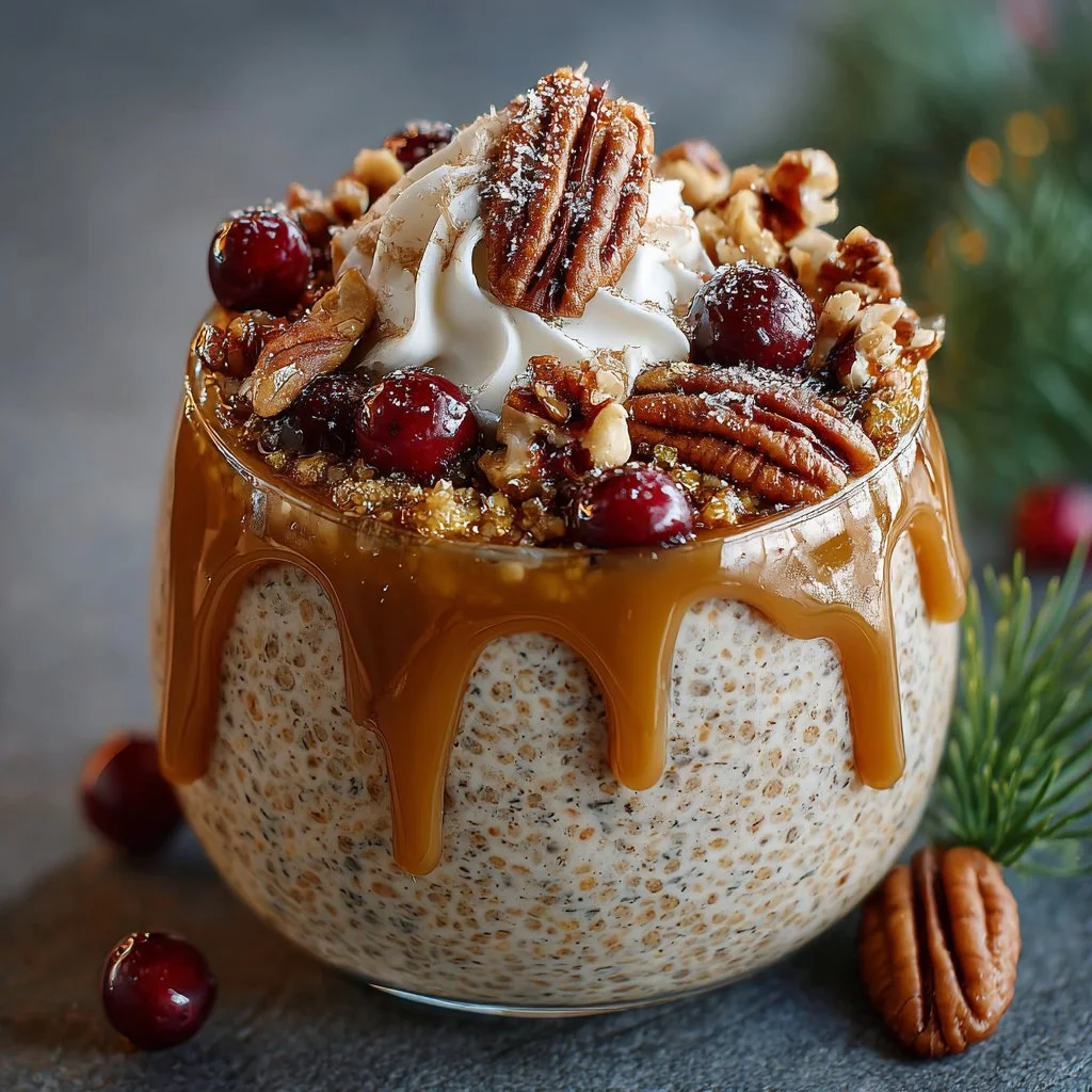 Gingerbread Overnight Oats