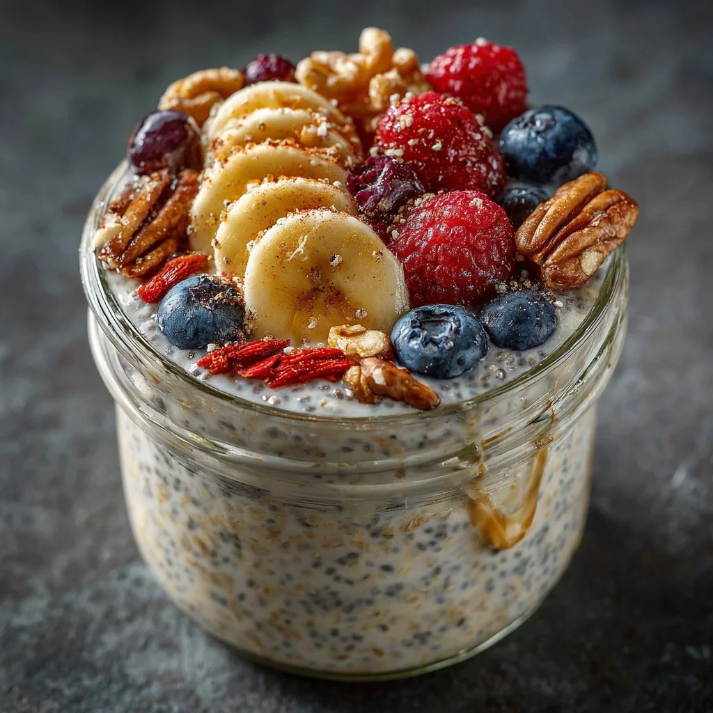 High Protein Overnight Oats