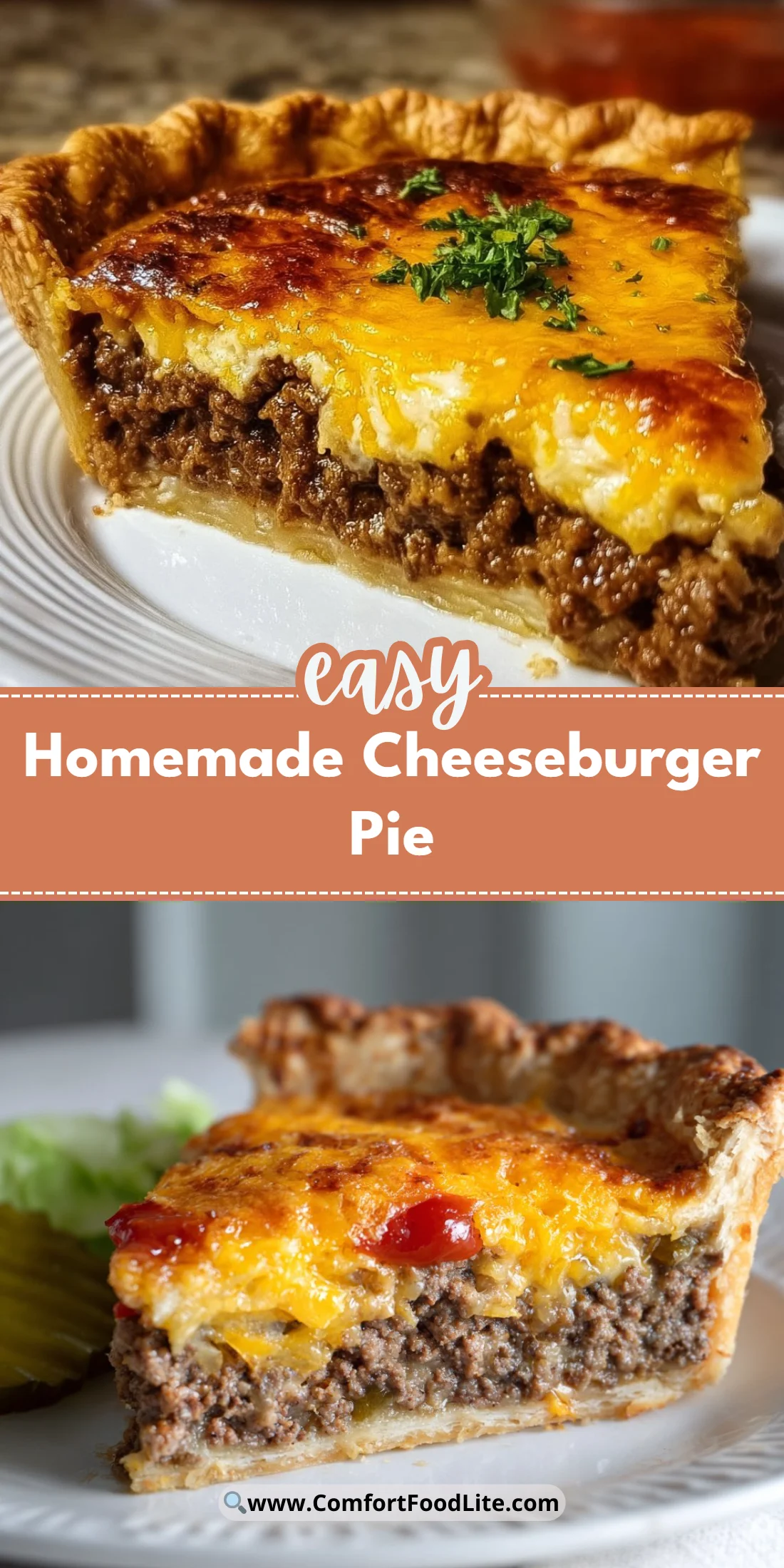 Homemade Cheeseburger Pie