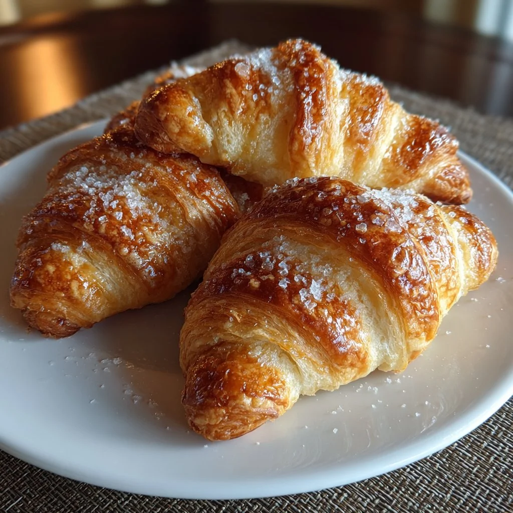 Homemade French Croissants