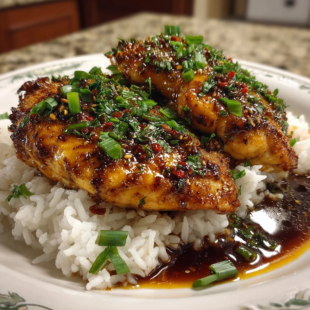 Honey Garlic Chicken Breasts