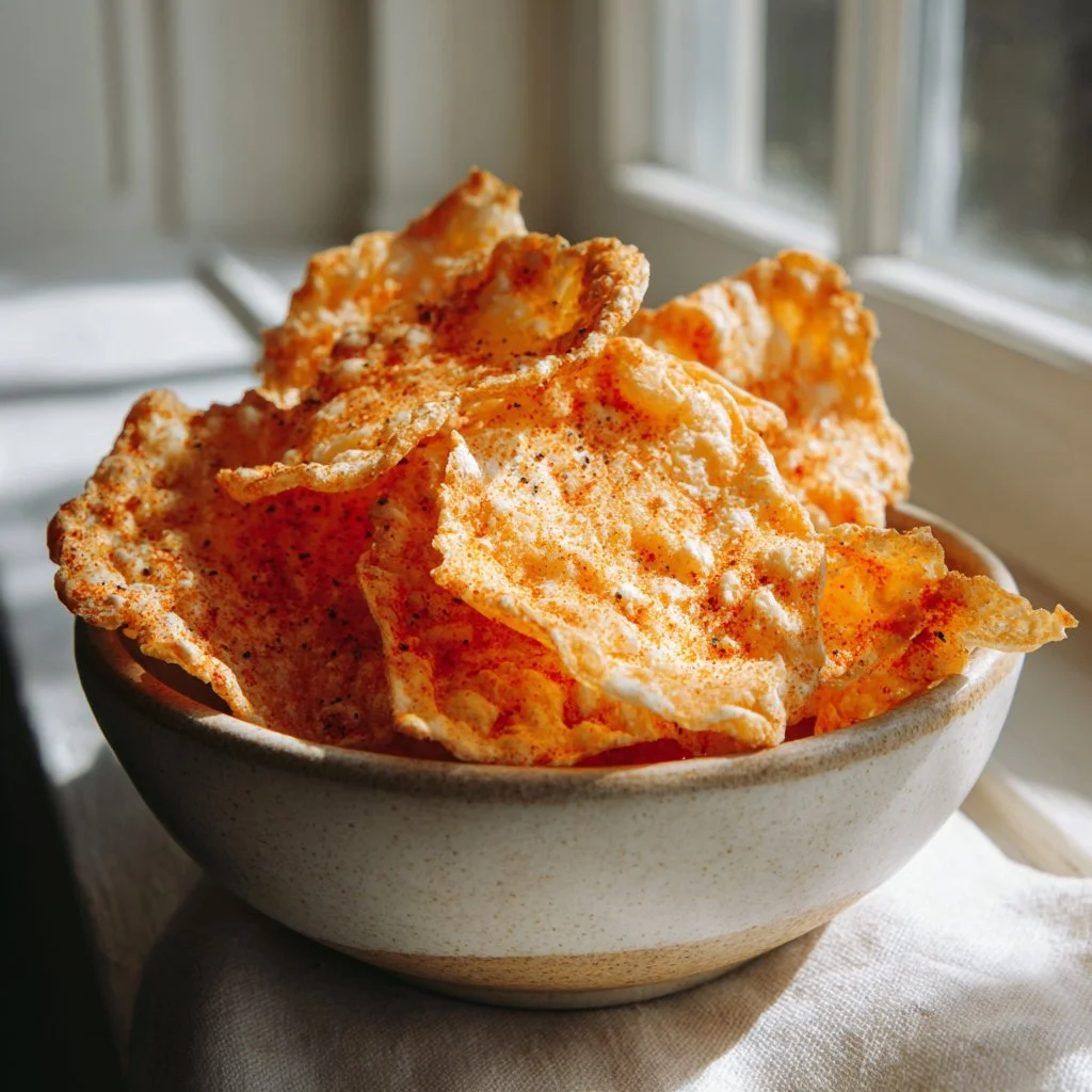 Keto Cottage Cheese Chips