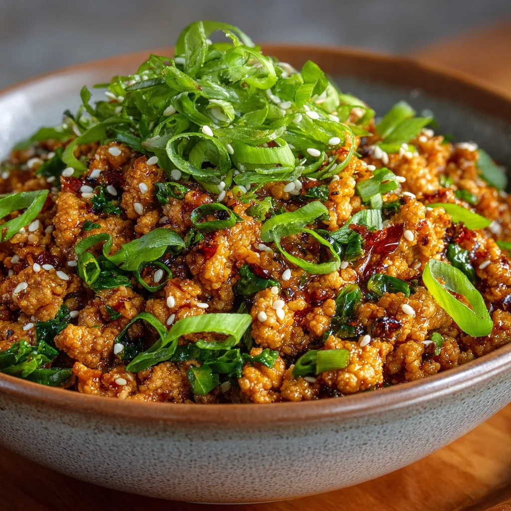 Korean-Style Ground Turkey