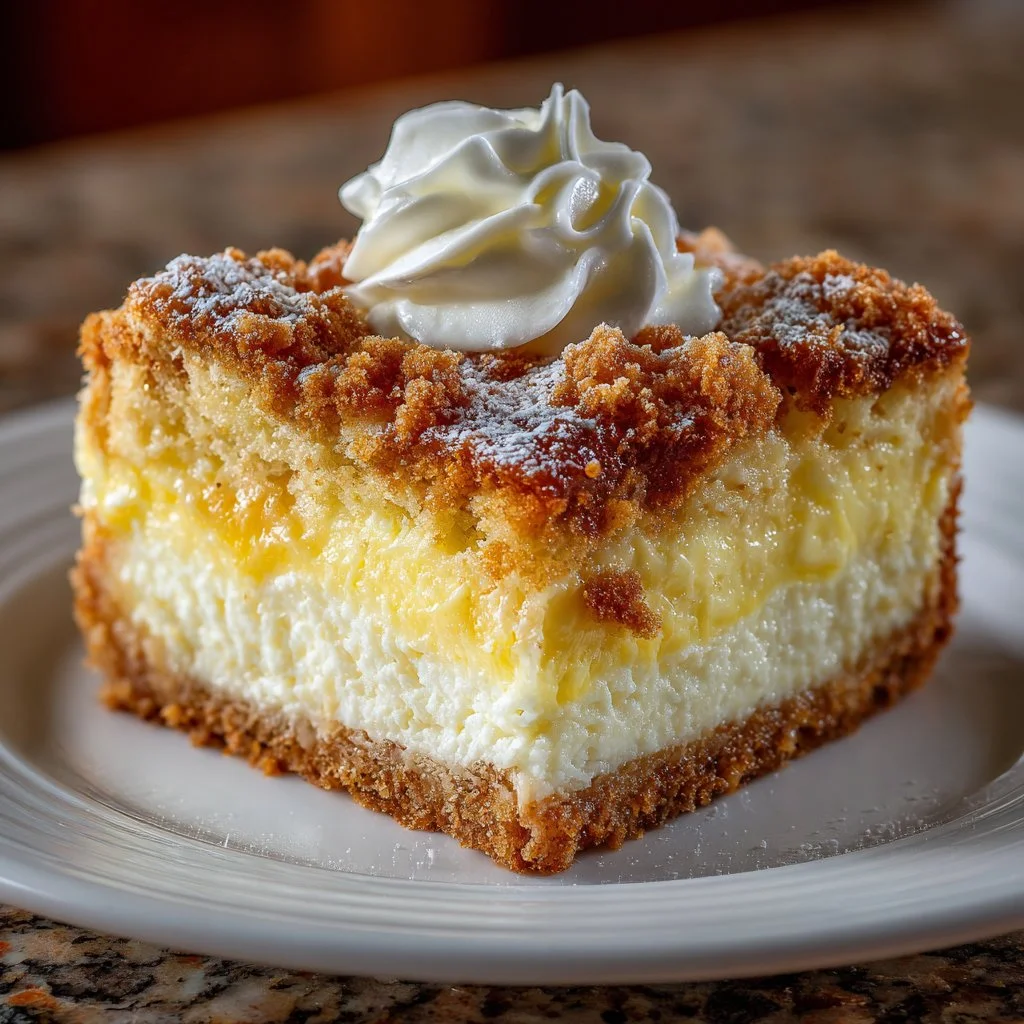 Lemon Cream Cheese Dump Cake