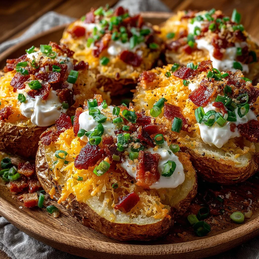 Loaded Baked Potato Slices