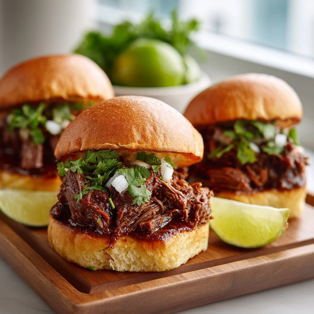 Mexican Birria Sliders