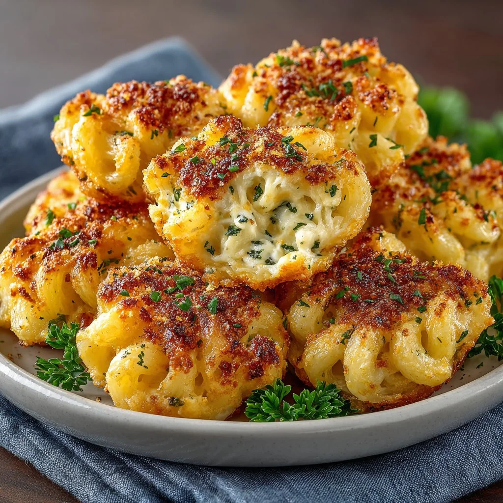 Mini Macaroni and Cheese Bites