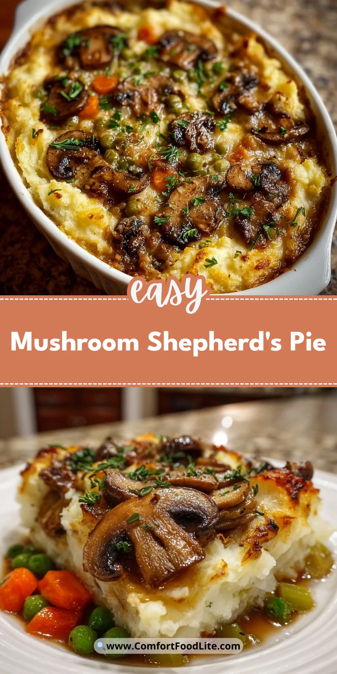 Mushroom Shepherd's Pie