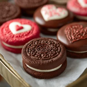 Chocolate-covered Oreos cookies recipe for a sweet treat