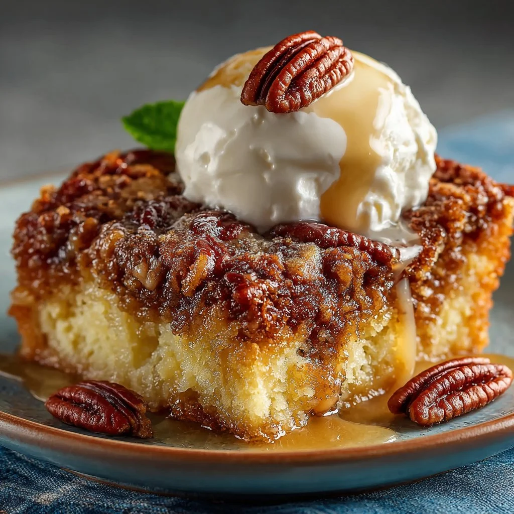 Pecan Pie Dump Cake