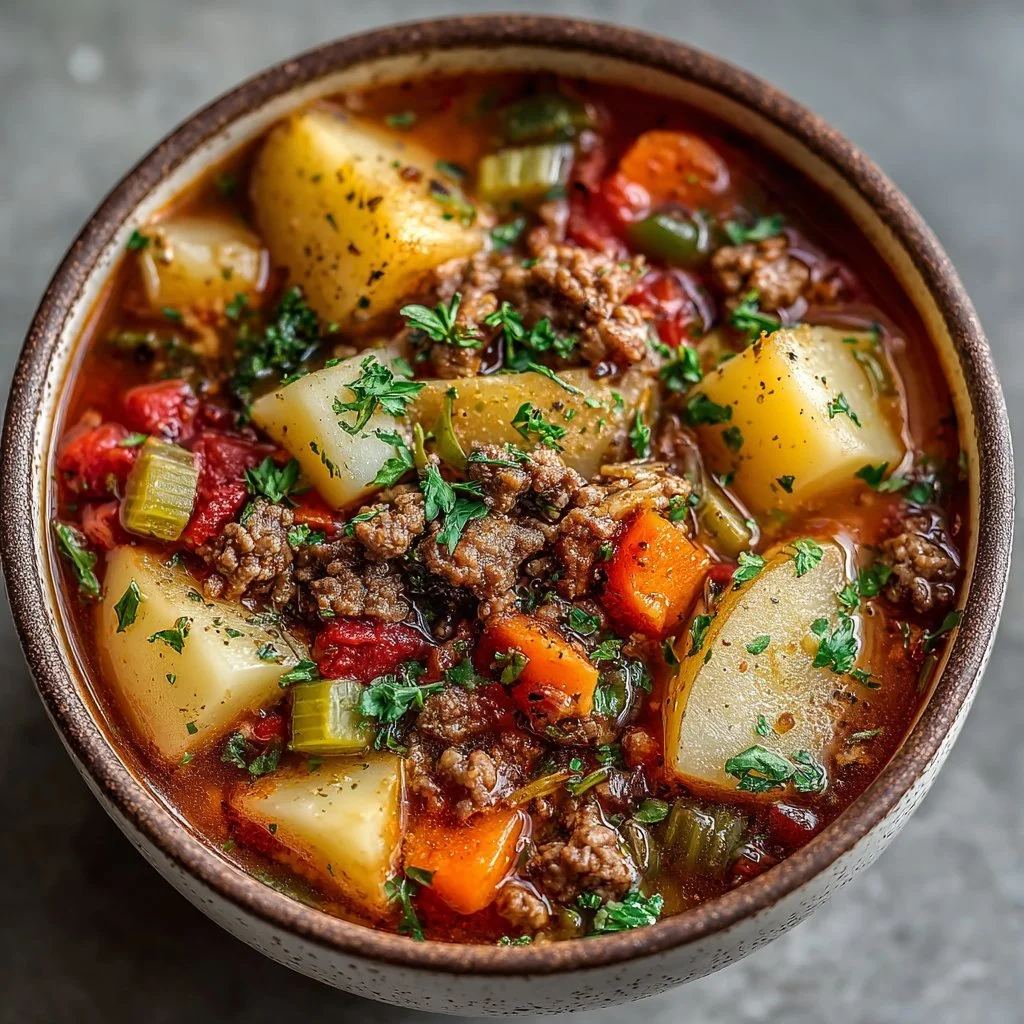 Potato & Hamburger Soup: An Incredible Ultimate Recipe for Comfort