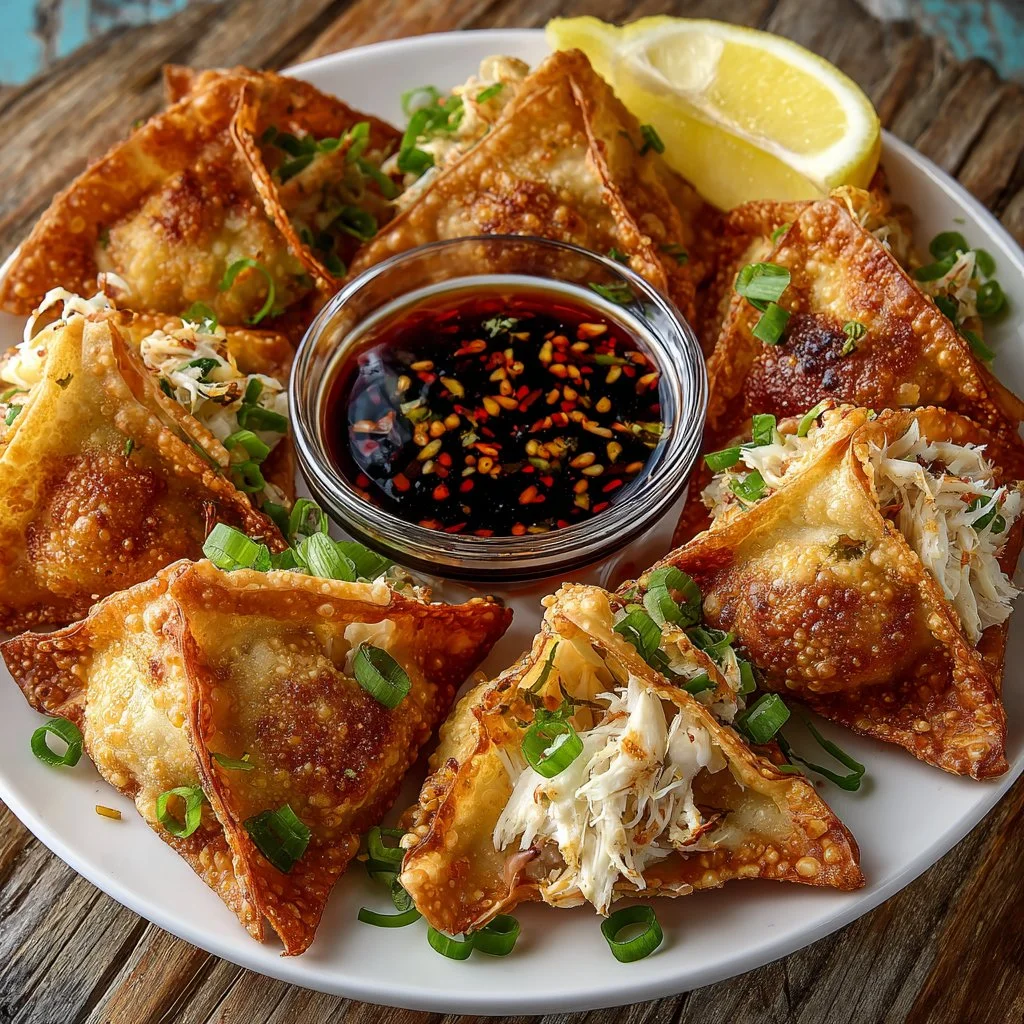 Rice Paper Crab Rangoons