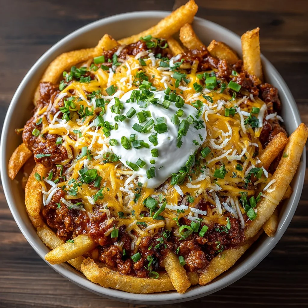 Semi Homemade Chili Cheese Fries