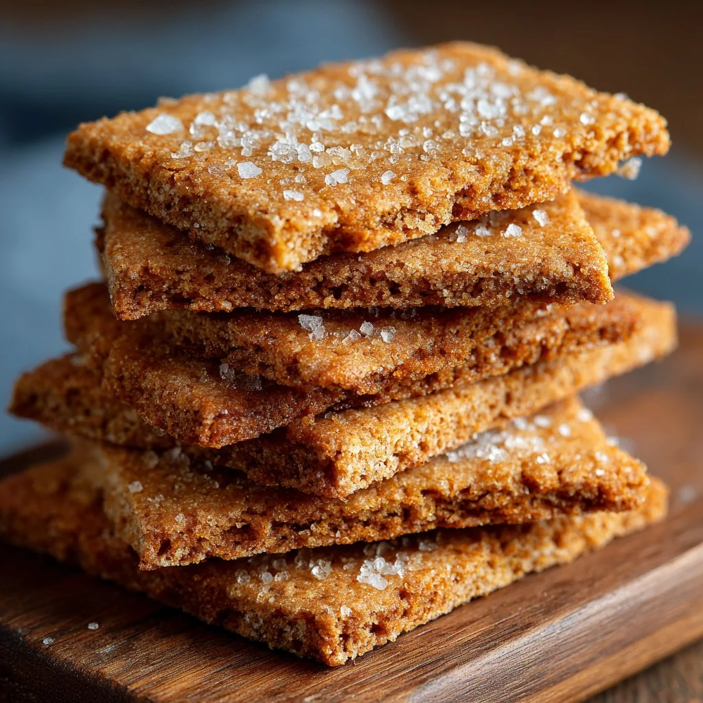 Simple Sourdough Discard Graham Crackers
