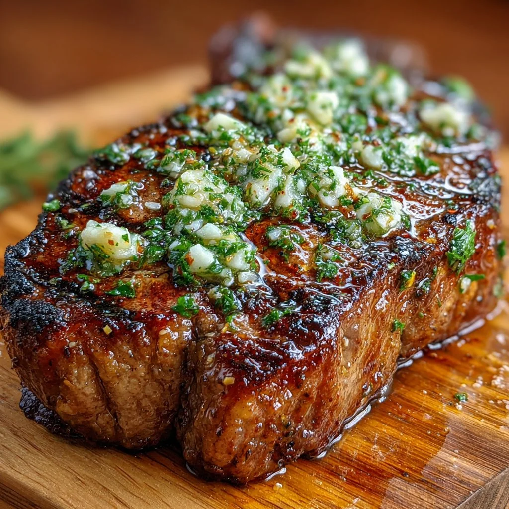 Sizzling Cowboy Butter Steak