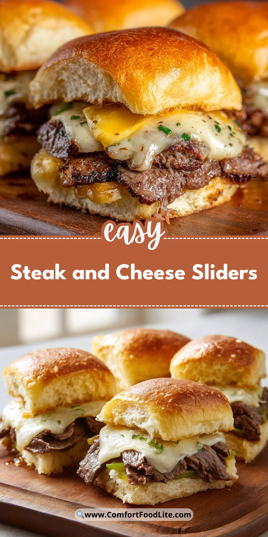 Steak and Cheese Sliders
