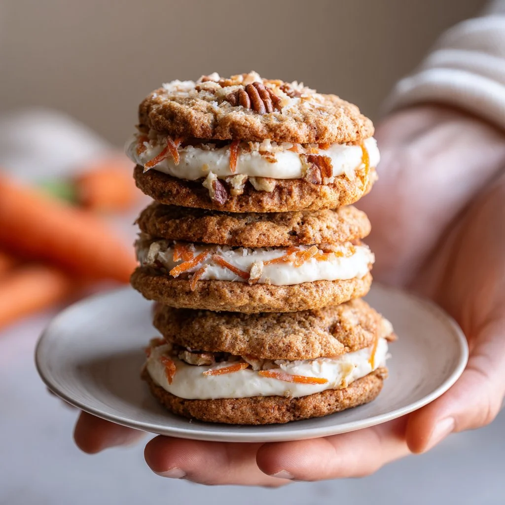 Stuffed Carrot Cake Cookies Recipe