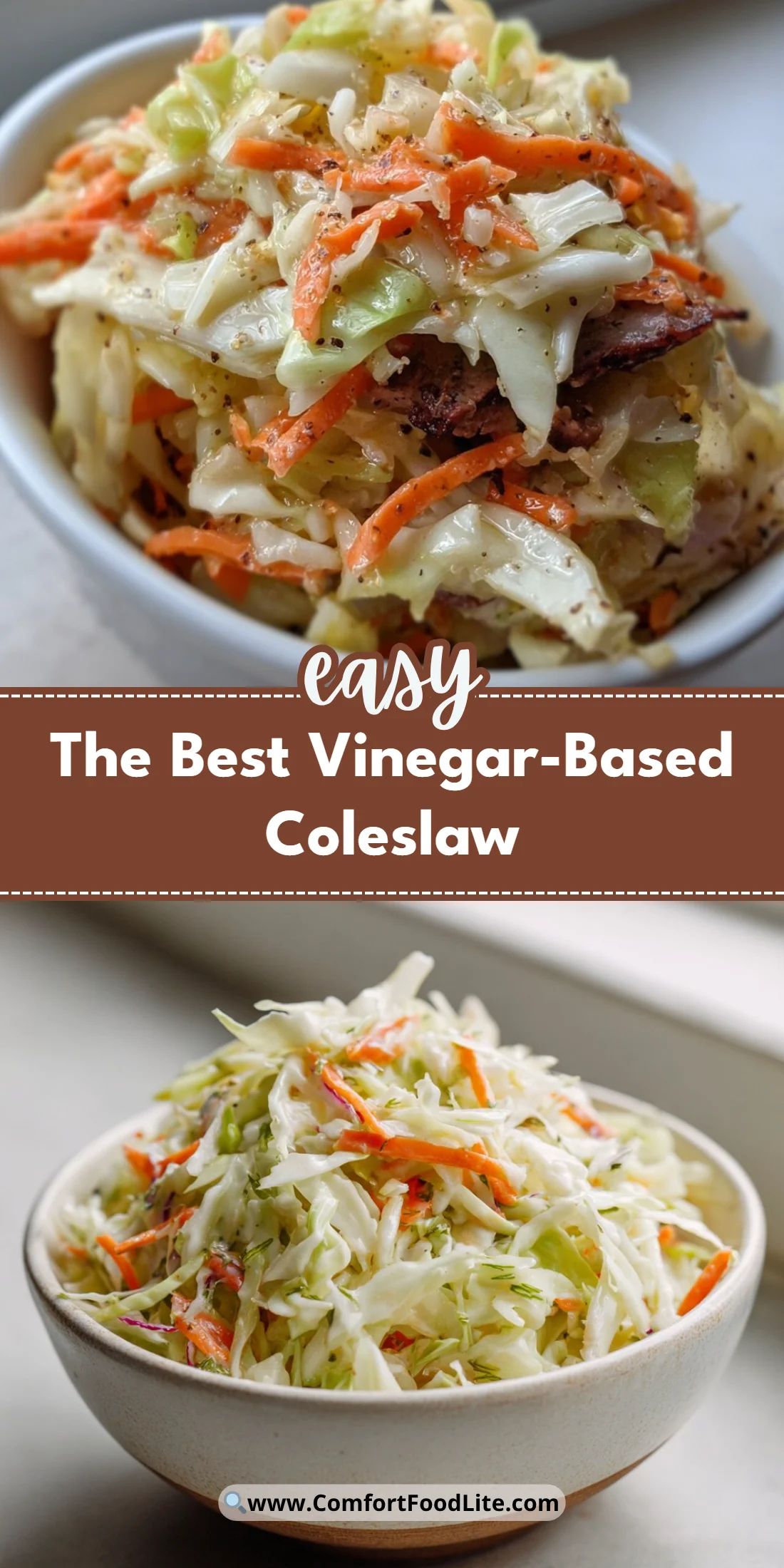 The Best Vinegar-Based Coleslaw