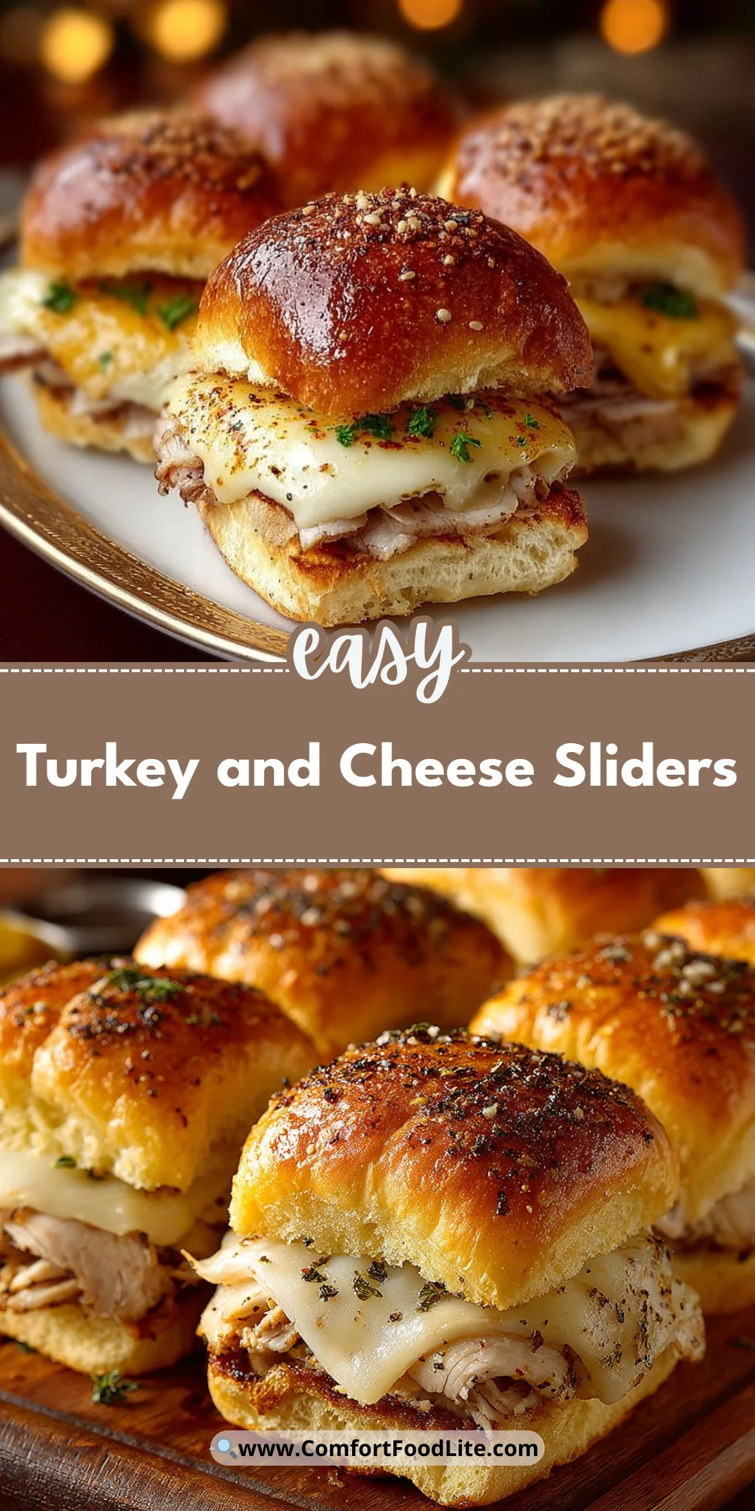 Turkey and Cheese Sliders