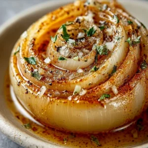 Delicious onion boil recipe featured in a viral TikTok video