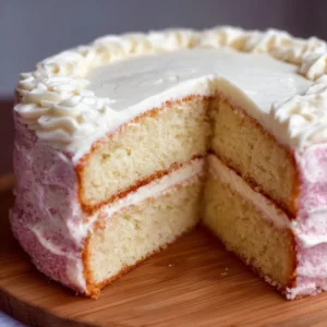 Deliciously crafted White Almond Cake topped with fresh almonds and cream