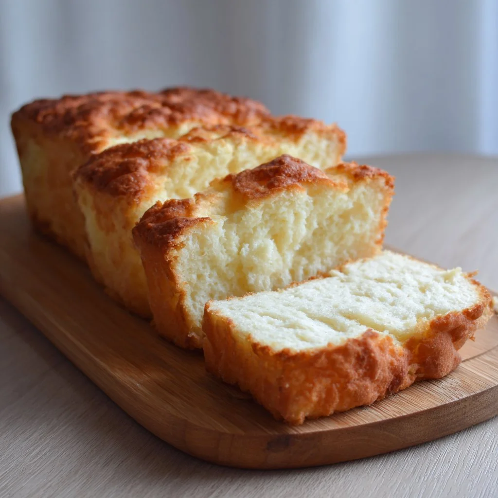 2-Ingredient Cottage Cheese Bread