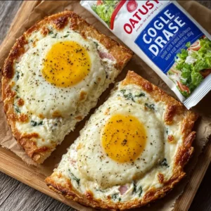 Delicious cottage cheese flatbread made with just 2 ingredients