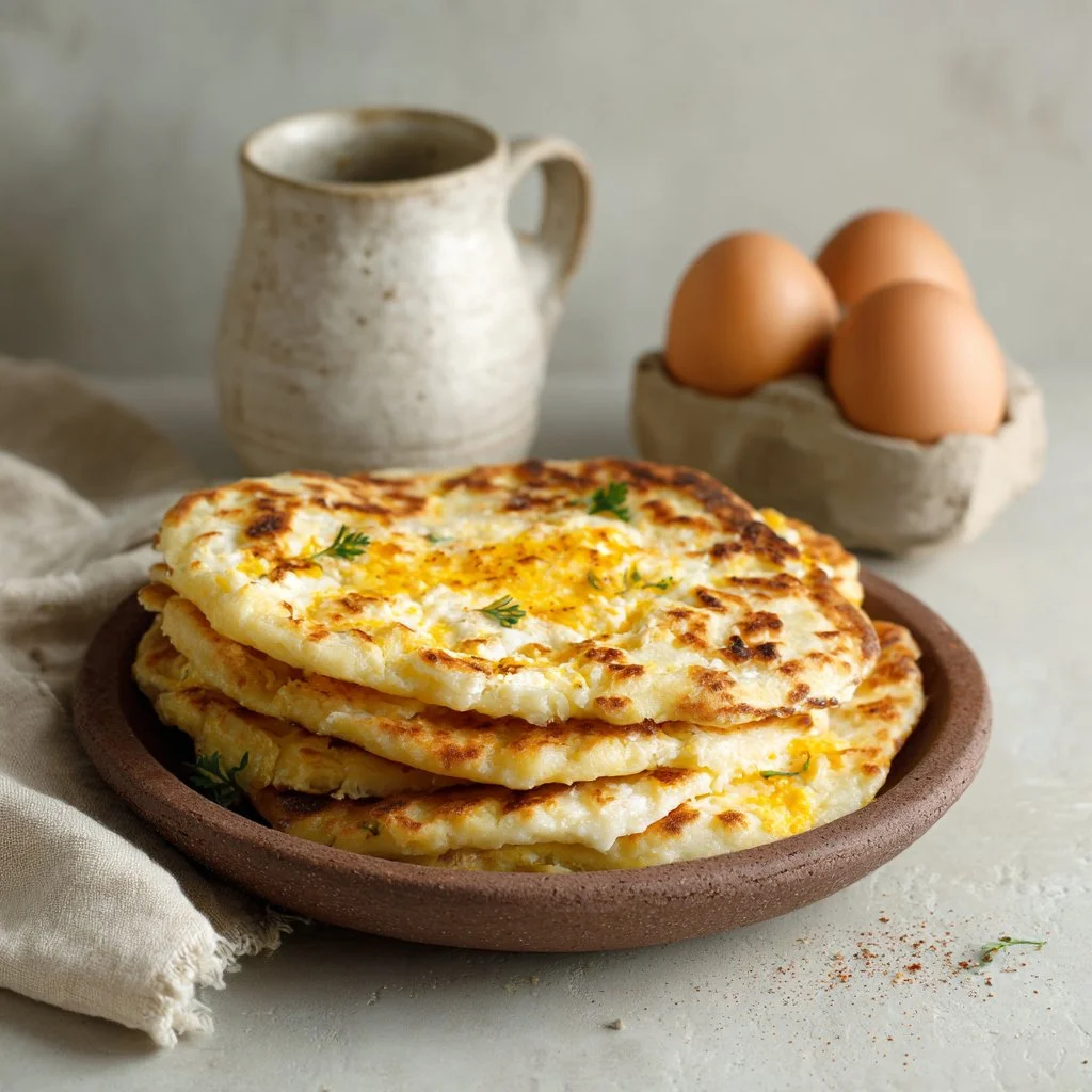 2 Ingredient Cottage Cheese Flatbread Recipe