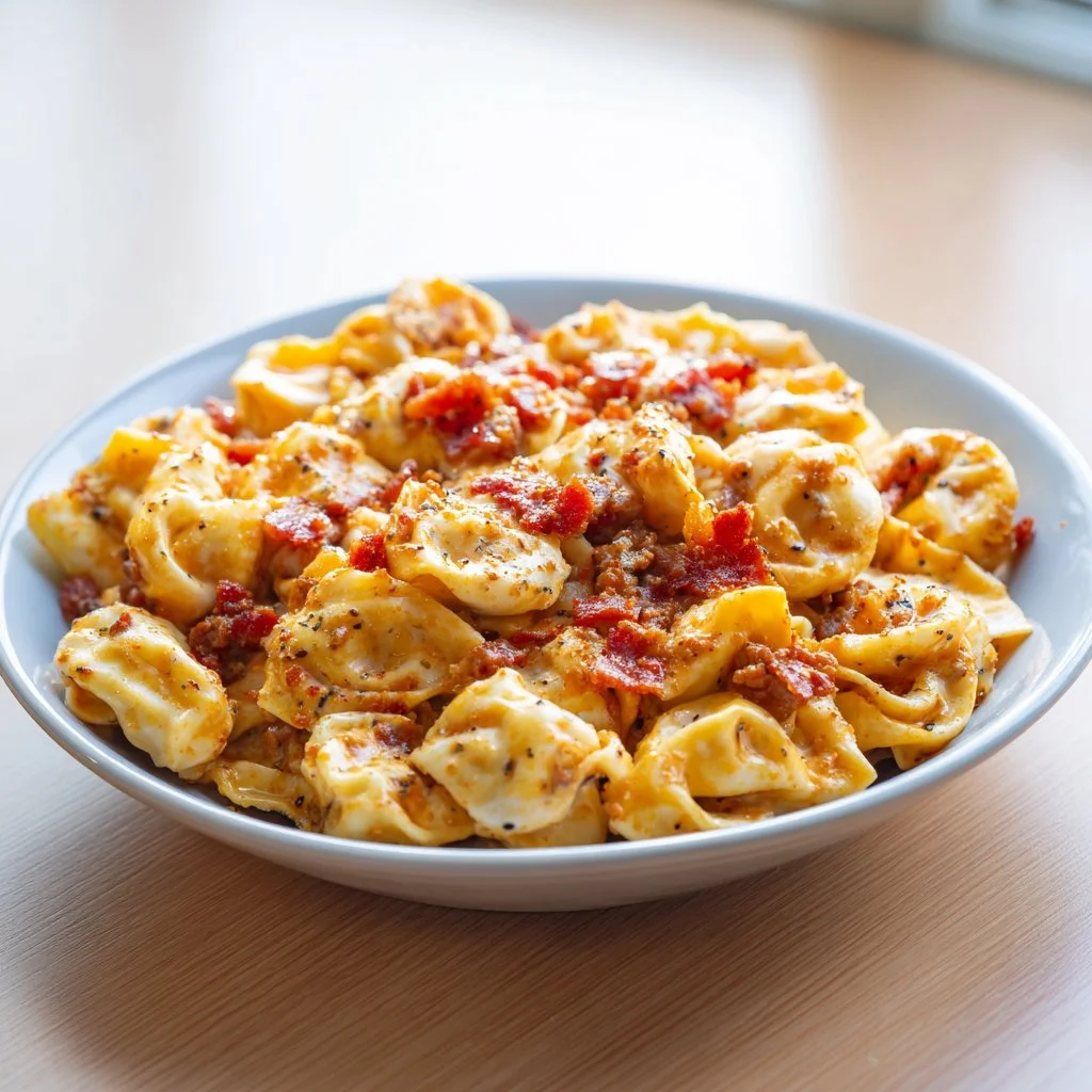 Bacon Cheeseburger Tortellini