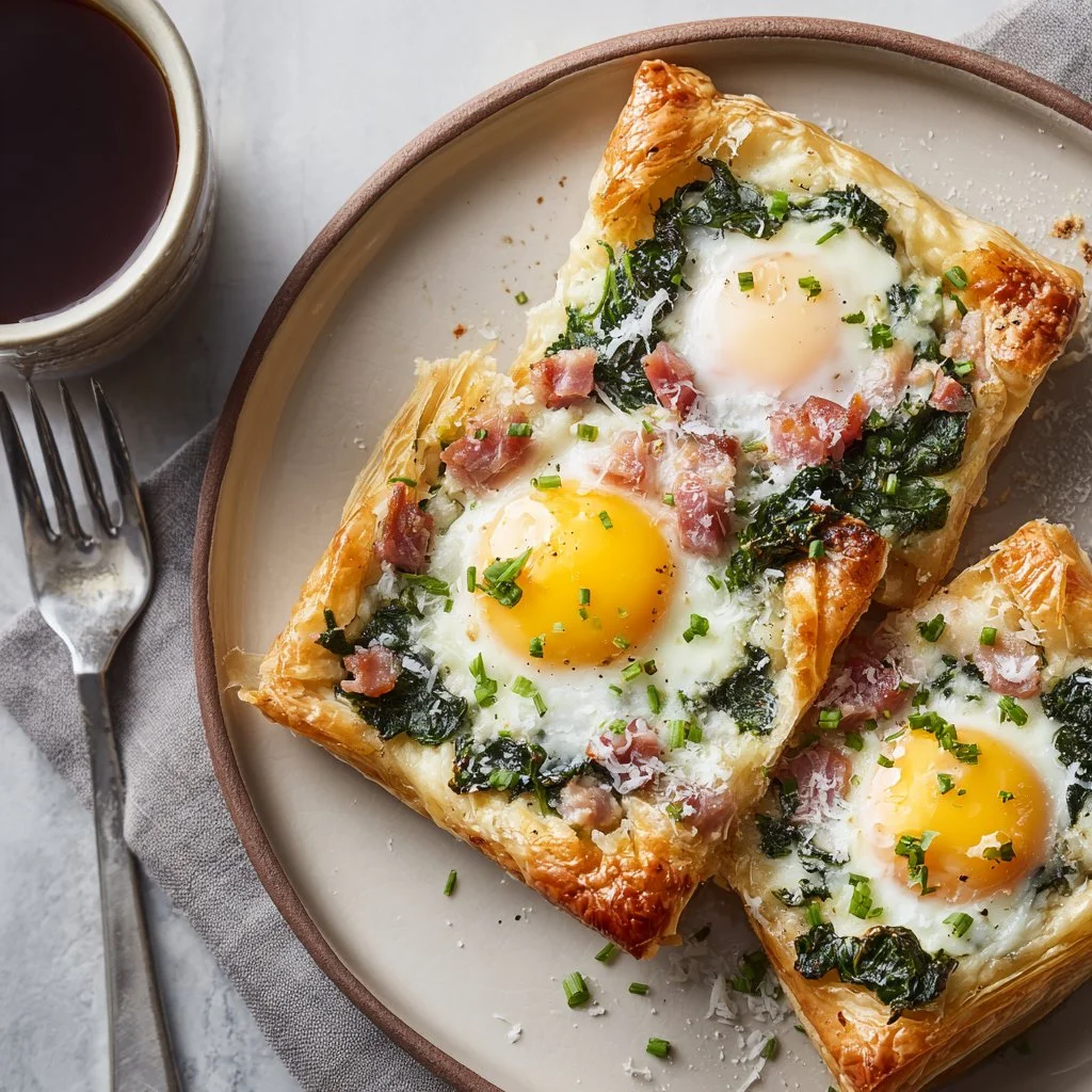 Baked Eggs Napoleon: Elegant Brunch with a Flavor Twist
