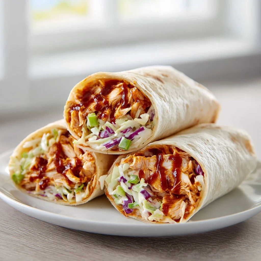 BBQ Chicken Coleslaw Wraps: A Fun Twist on Classic Flavors
